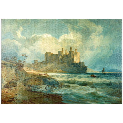 puzzleplate Conway Castle, North Wales 1000 Puzzle