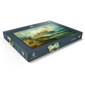 Alternative Darstellung des Puzzle-Motivs Conway Castle, North Wales – Puzzleteile: 200
