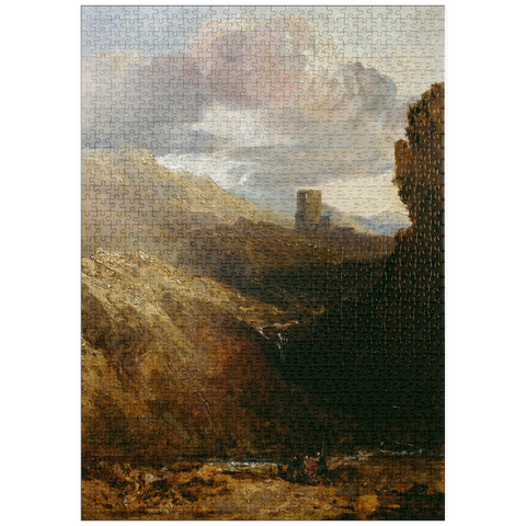 puzzleplate Dolbadarn Castle 1000 Puzzle