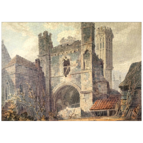 Darstellung des Puzzle-Motivs St. Augustine's Gate, Canterbury – Puzzleteile: 1000