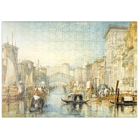 Darstellung des Puzzle Motivs Venice: The Rialto - Puzzleteile: 200