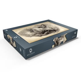 Alternative Darstellung des Puzzle-Motivs St. Michael's Mount, Shipwreck of Lycidas – Puzzleteile: 1000