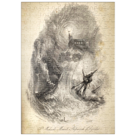 Darstellung des Puzzle Motivs St. Michael's Mount, Shipwreck of Lycidas - Puzzleteile: 200