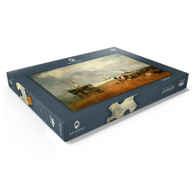 Alternative Darstellung des Puzzle-Motivs The Fish Market at Hastings Beach – Puzzleteile: 200