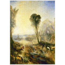 Darstellung des Puzzle Motivs Mercure et Argus - Puzzleteile: 1000