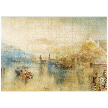 puzzleplate Lucerne from the Lake 1000 Puzzle