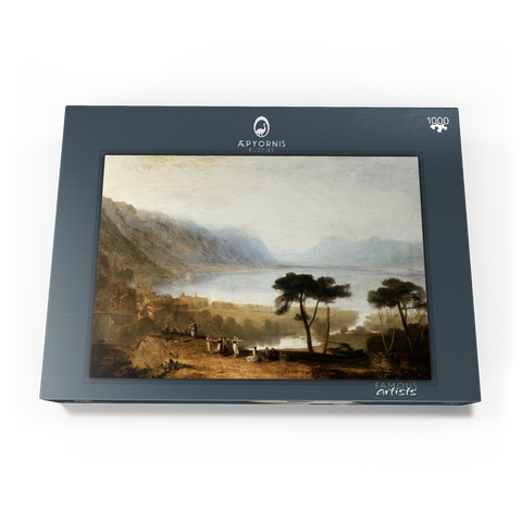 Lake of Geneva from Montreux 1000 Puzzle Schachtel Ansicht3