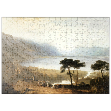 puzzleplate Lake of Geneva from Montreux 200 Puzzle