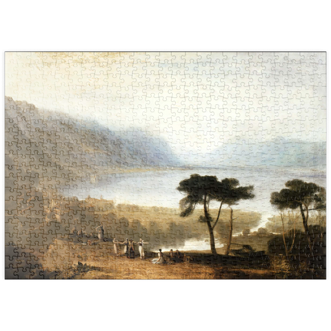 puzzleplate Lake of Geneva from Montreux 500 Puzzle