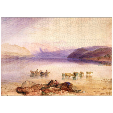 puzzleplate Joseph Mallord William Turner, Ullswater, Cumberland 1000 Puzzle