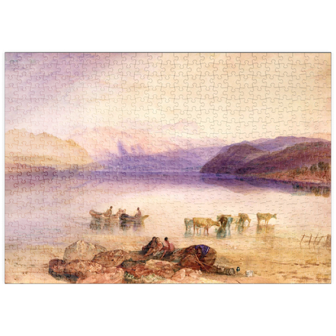 puzzleplate Joseph Mallord William Turner, Ullswater, Cumberland 500 Puzzle