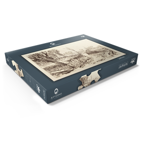 Darstellung des Puzzle Motivs Hedging and Ditching - Puzzleteile: 200