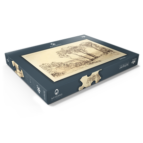 Darstellung des Puzzle Motivs The Bridge in Middle Distance - Puzzleteile: 200