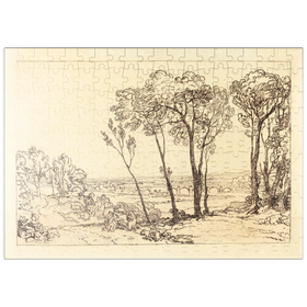 Darstellung des Puzzle Motivs The Bridge in Middle Distance - Puzzleteile: 200