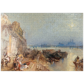 Darstellung des Puzzle Motivs Tours: Sunset: Looking Backwards - Puzzleteile: 1000