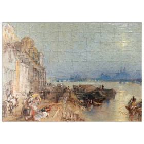 Darstellung des Puzzle Motivs Tours: Sunset: Looking Backwards - Puzzleteile: 100