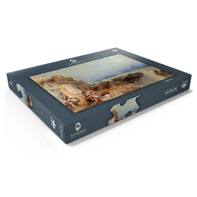 Darstellung des Puzzle Motivs Tours: Sunset: Looking Backwards - Puzzleteile: 200