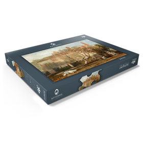 Darstellung des Puzzle Motivs Steeton Manor House, Near Farnley - Puzzleteile: 200