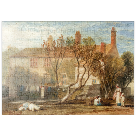 Darstellung des Puzzle Motivs Steeton Manor House, Near Farnley - Puzzleteile: 200