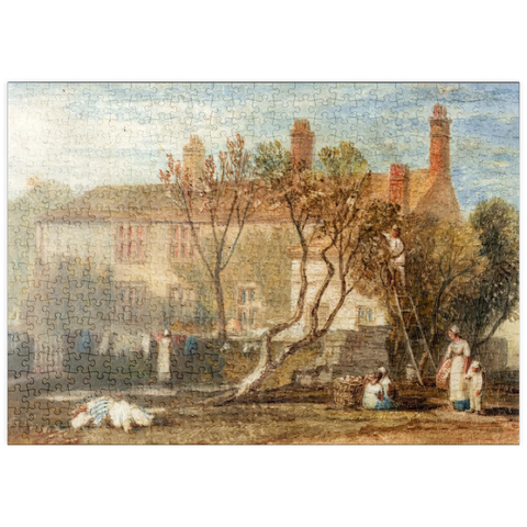 puzzleplate Steeton Manor House, Near Farnley 500 Puzzle