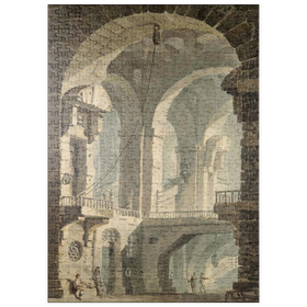 Darstellung des Puzzle-Motivs Dark Prison (Carcere Oscura) – Puzzleteile: 500