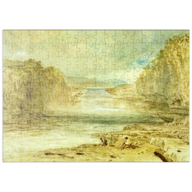 Darstellung des Puzzle-Motivs Aysgarth Force, Richmondshire – Puzzleteile: 200