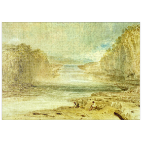Darstellung des Puzzle-Motivs Aysgarth Force, Richmondshire – Puzzleteile: 500