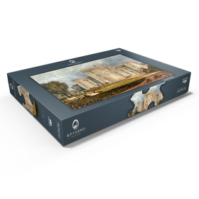 Darstellung des Puzzle Motivs View of Hampton Court, Herefordshire, from the Northwest - Puzzleteile: 1000