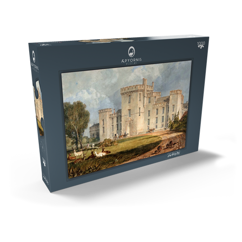 View of Hampton Court, Herefordshire, from the Northwest 1000 Puzzle Schachtel Ansicht2