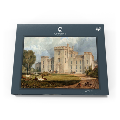 View of Hampton Court, Herefordshire, from the Northwest 100 Puzzle Schachtel Ansicht3