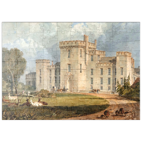puzzleplate View of Hampton Court, Herefordshire, from the Northwest 100 Puzzle