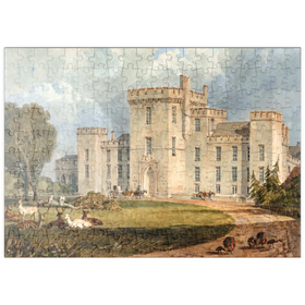 Darstellung des Puzzle Motivs View of Hampton Court, Herefordshire, from the Northwest - Puzzleteile: 200