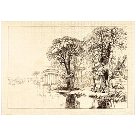 Darstellung des Puzzle Motivs Isleworth - Puzzleteile: 1000