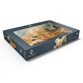 Alternative Darstellung des Puzzle-Motivs Saint Catherine's Hill, Guildford, Surrey – Puzzleteile: 1000