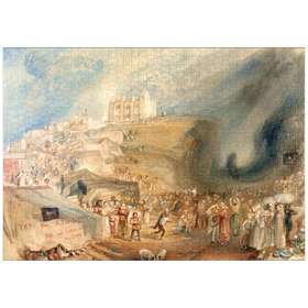 Darstellung des Puzzle-Motivs Saint Catherine's Hill, Guildford, Surrey – Puzzleteile: 1000