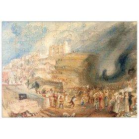 Darstellung des Puzzle Motivs Saint Catherine's Hill, Guildford, Surrey - Puzzleteile: 100