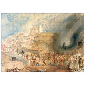 Darstellung des Puzzle Motivs Saint Catherine's Hill, Guildford, Surrey - Puzzleteile: 200