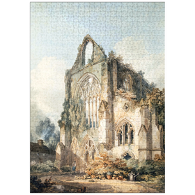 Darstellung des Puzzle-Motivs Ruins of Tintern Abbey – Puzzleteile: 1000