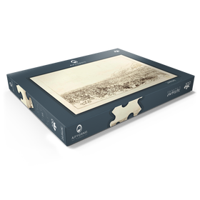 Darstellung des Puzzle Motivs Chain of Alps from Grenoble to Chamberi - Puzzleteile: 100