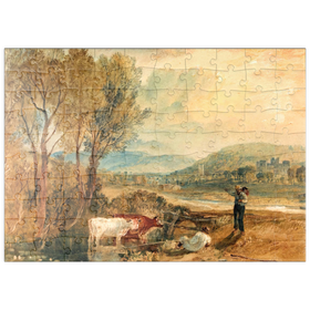Darstellung des Puzzle Motivs Lulworth Castle, Dorset - Puzzleteile: 100