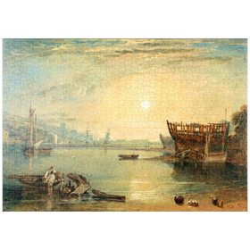 Darstellung des Puzzle Motivs Teignmouth, Devonshire - Puzzleteile: 1000