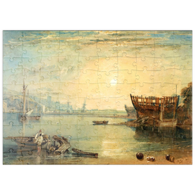 Darstellung des Puzzle Motivs Teignmouth, Devonshire - Puzzleteile: 100