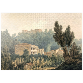 Darstellung des Puzzle Motivs In the Valley Near Vietri - Puzzleteile: 1000