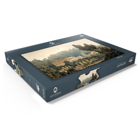 Darstellung des Puzzle Motivs In the Valley Near Vietri - Puzzleteile: 100