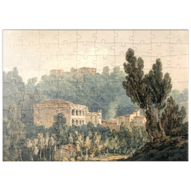 Darstellung des Puzzle Motivs In the Valley Near Vietri - Puzzleteile: 100