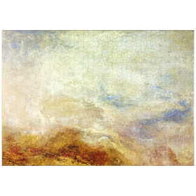 Darstellung des Puzzle-Motivs A mountain scene, Val d'Aosta – Puzzleteile: 1000