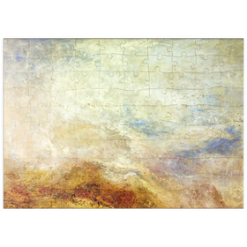 Darstellung des Puzzle Motivs A mountain scene, Val d'Aosta - Puzzleteile: 100