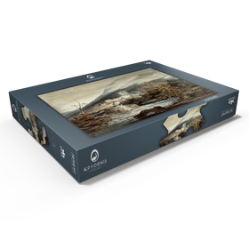 Darstellung des Puzzle Motivs Llanthony Abbey, Monmouthshire - Puzzleteile: 1000