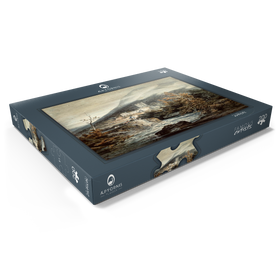 Darstellung des Puzzle Motivs Llanthony Abbey, Monmouthshire - Puzzleteile: 200