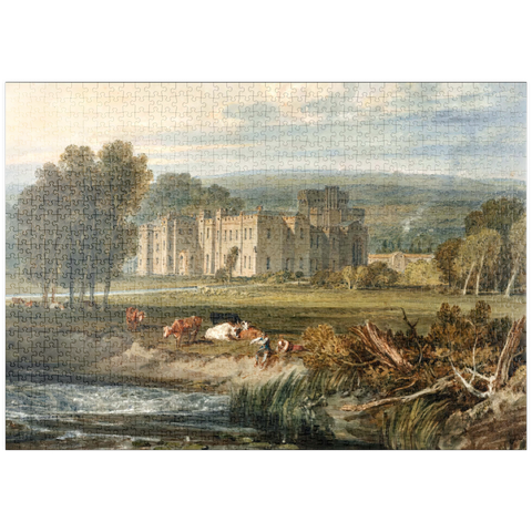 puzzleplate View of Hampton Court, Herefordshire, from the Southeast 1000 Puzzle